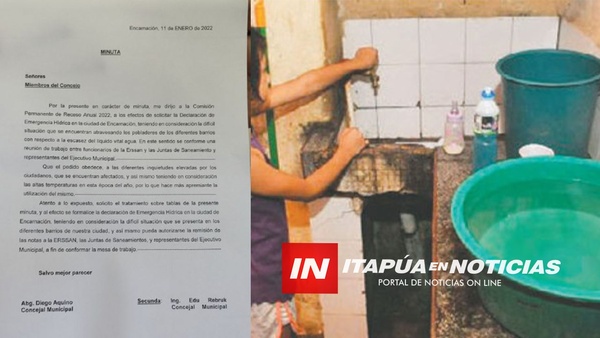 DECLARAN ENCARNACIÓN EN EMERGENCIA HÍDRICA. - Itapúa Noticias