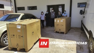 ITAPÚA RECIBE CONGELADORES PARA VACUNAS CONTRA EL COVID. - Itapúa Noticias