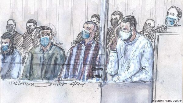 Se retoma el juicio por los atentados de París después de que Abdeslam pasara el COVID-19