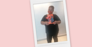 Adriana, otra feliz ganadora de la tablet