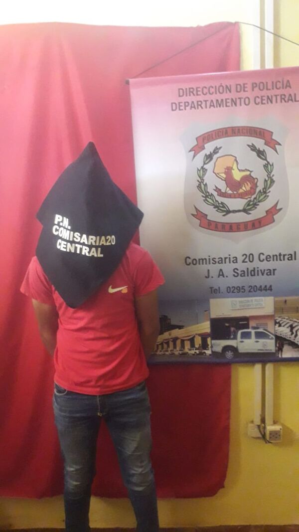 Detienen a supuesto motochorro en J. Augusto Saldívar - Nacionales - ABC Color