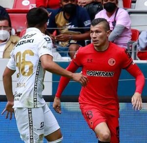 Pumas golea 5-0 al Toluca de Samudio - Fútbol - ABC Color