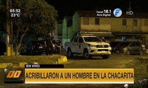 Acribillaron a un hombre en la Chacarita | Telefuturo