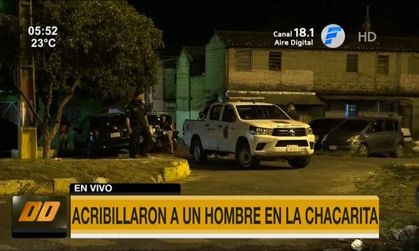 Acribillaron a un hombre en la Chacarita | Telefuturo