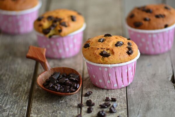 Muffins de yogur y chips de chocolate: date un gusto con ellos - Gastronomía - ABC Color