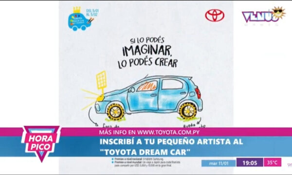 ¿Tenés un pequeño artista en casa? Inscribílo al concurso Toyota Dream Car