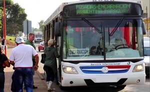 Servicio de transporte urbano internacional fue rehabilitado entre Encarnación y Posadas