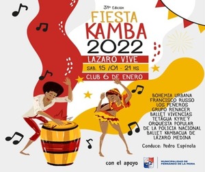 Este sábado la «Fiesta Kamba» reunirá a artistas nacionales para rendir homenaje a San Baltazar - .::Agencia IP::.