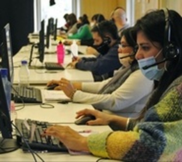 Sistema 154 covid cayó ante excesiva demanda  - Paraguay.com