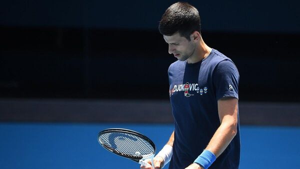 Los periodistas recriminan a Djokovic