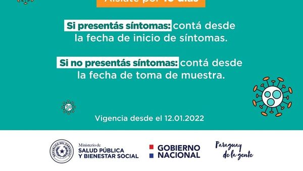 Reducen días de aislamiento según esquema de vacunación