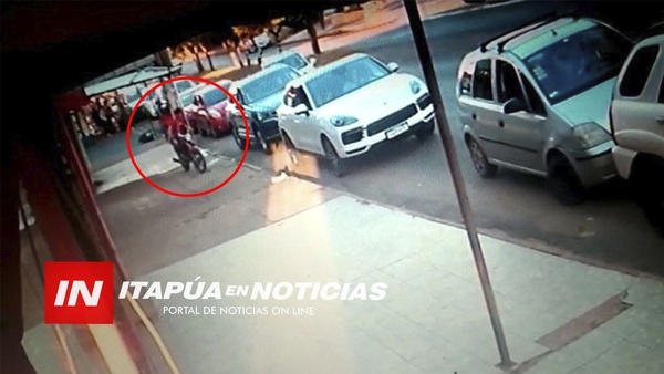 ENCARNACIÓN: HURTAN MOTOCICLETA EN EL BARRIO BUENA VISTA - Itapúa Noticias