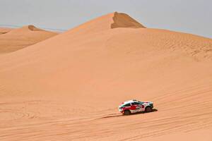 Crónica / Brillante trabajo de la paraguaya en la etapa 10 del Dakar