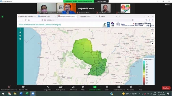 Diario HOY | Ajustan detalles del "Visor de escenarios climáticos" del Paraguay