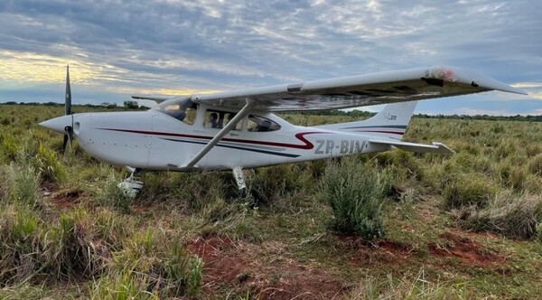 Reportan hallazgo de la avioneta robada en una estancia en Concepción