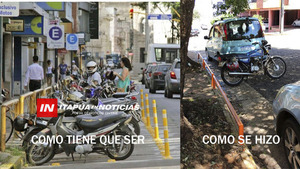 ENCARNACIÓN: BARRAS DE SEGURIDAD PARA MOTOCICLETAS DEBEN SER CORREGIDAS - Itapúa Noticias