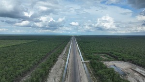Últimos dos tramos de la Bioceánica a punto de ser culminados