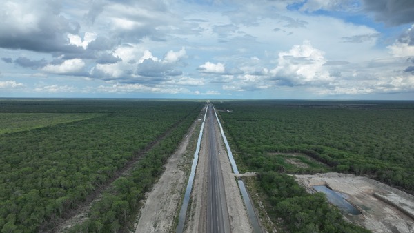 Últimos dos tramos de la Bioceánica a punto de ser culminados