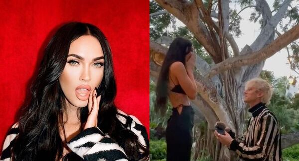 Megan Fox y Machine Gun Kelly se comprometieron en el sitio donde inició su romance