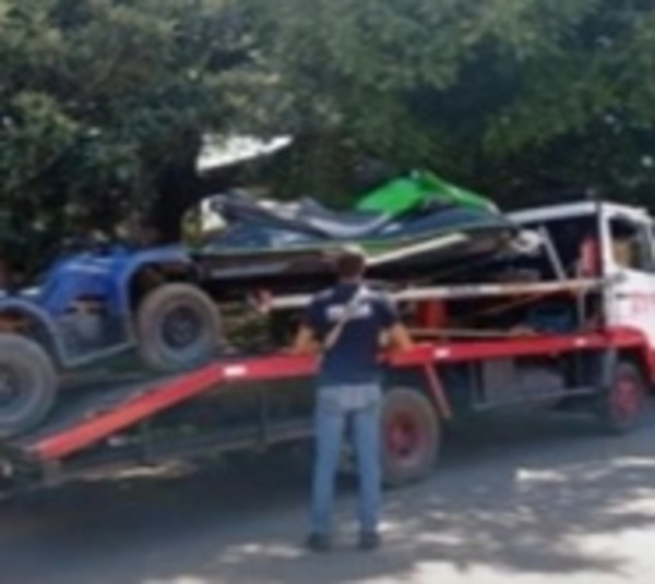 Recuperan cuaciclones y jet hurtados en Samber - Paraguay.com