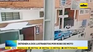 Detienen a dos lustrabotas por robo de motos - ABC Noticias - ABC Color