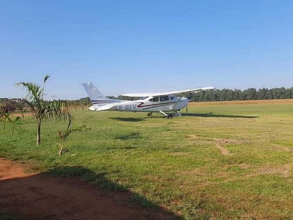 Narcogavillas estarían detrás del robo de avioneta en Alto Paraná - Nacionales - ABC Color