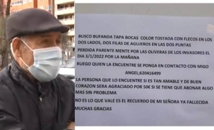 Diario HOY | Viudo busca bufanda perdida que le hizo su esposa: "Es el recuerdo de mi señora fallecida"