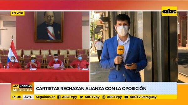 Cartistas rechazan alianza con la oposición - ABC Noticias - ABC Color