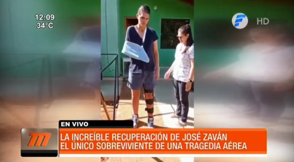 La increíble recuperación de José Zaván | Telefuturo