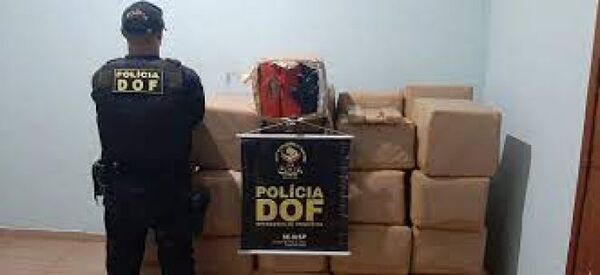 En Ponta Porã, DOF cierra depósito de drogas e incauta 920 kg de marihuana