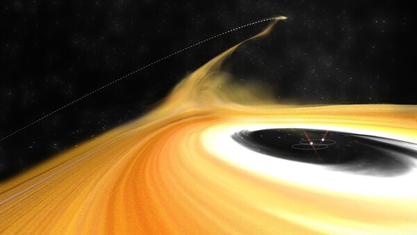 El telescopio ALMA capta "in fraganti" a un intruso estelar