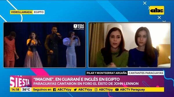 El éxito de John Lennon “Imagine” suena en guaraní e inglés en Egipto - Ensiestados - ABC Color