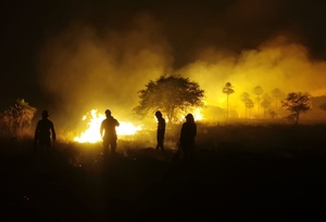 "El 90% de los incendios son provocados, en gran medida es irresponsabilidad de la gente" - Megacadena — Últimas Noticias de Paraguay