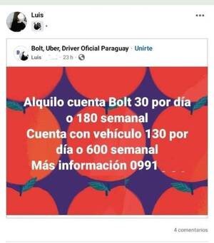 Crónica / Quería alquilar auto de plataforma pero le estafaron, denunció