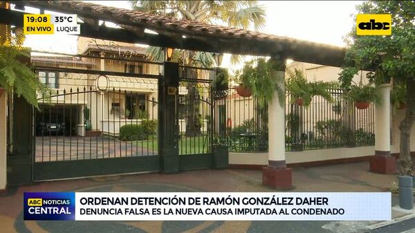 Remiten a la comandancia detención a Ramón González Daher - ABC Noticias - ABC Color