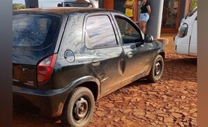 Motociclista sufrió fractura en la pierna durante accidente