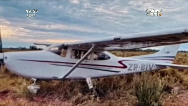 Abandonan aeronave robada en la ciudad de Concepción - SNT