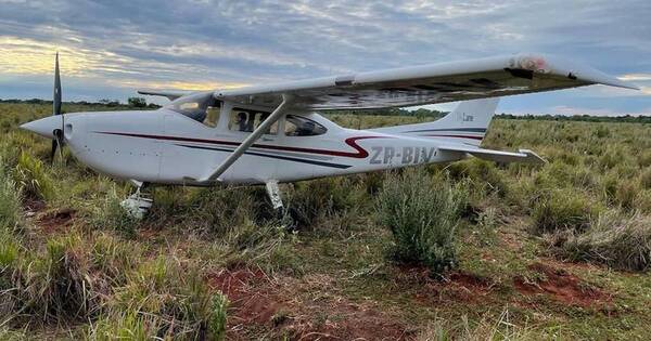 La Nación / Hallan la avioneta robada en Santa Rita