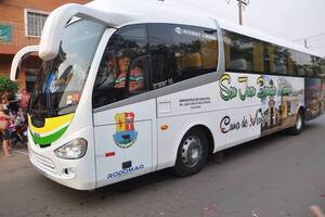 Municipalidad de San Juan Bautista adquirió un bus 0km