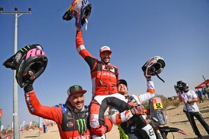 Sunderland se lleva su segundo Dakar en motos