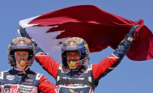 La 'cuarta' es para Nasser Al-Attiyah y Toyota