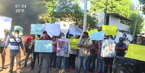 Empleados de frigorífico denuncian a patronal - SNT