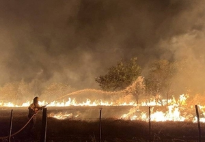 Diario HOY | Siguen los incendios forestales en el Chaco paraguayo