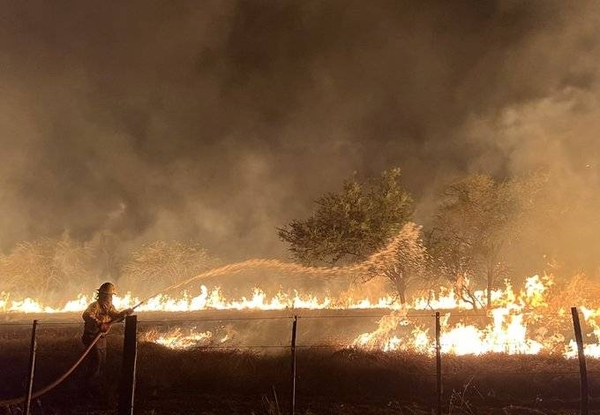 Diario HOY | Siguen los incendios forestales en el Chaco paraguayo