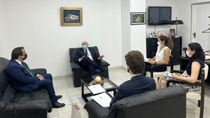Viceministro y embajador de Turquía repasaron temas que conforman la agenda bilateral - .::Agencia IP::.