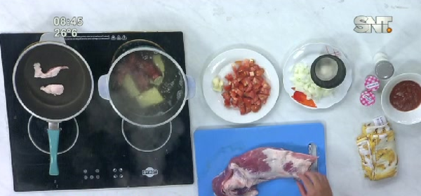 Cocina LMCD: Costilla de cerdo UPISA agridulce - SNT