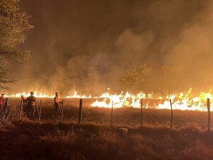 Siguen los incendios en zona del Chaco | OnLivePy