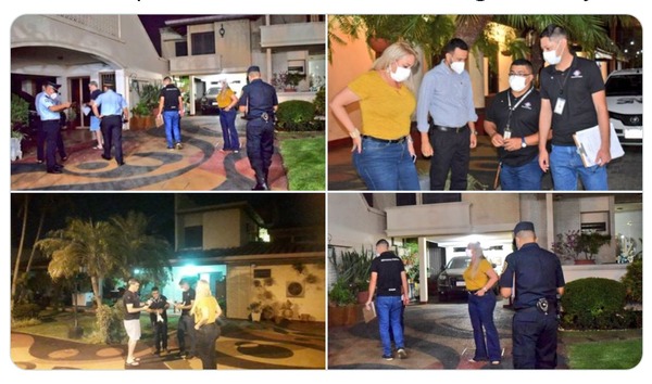 Las fotos del allanamiento en casa de RGD