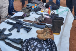 Armas requisadas del sitio donde abatieron a integrantes de ACA-EP, se usaron en varios hechos delictivos - Megacadena — Últimas Noticias de Paraguay