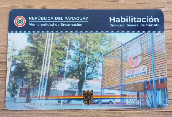 Carnet de habilitación de rodados con formato renovado en Encarnación
